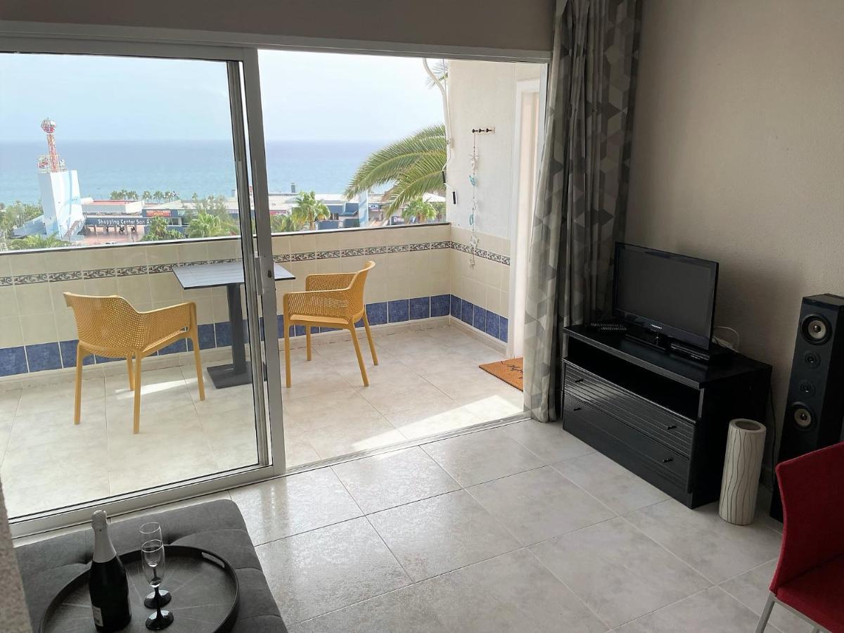 Meerblick Beach-Apartment Monte Rojo San Agustin  Bagian luar foto