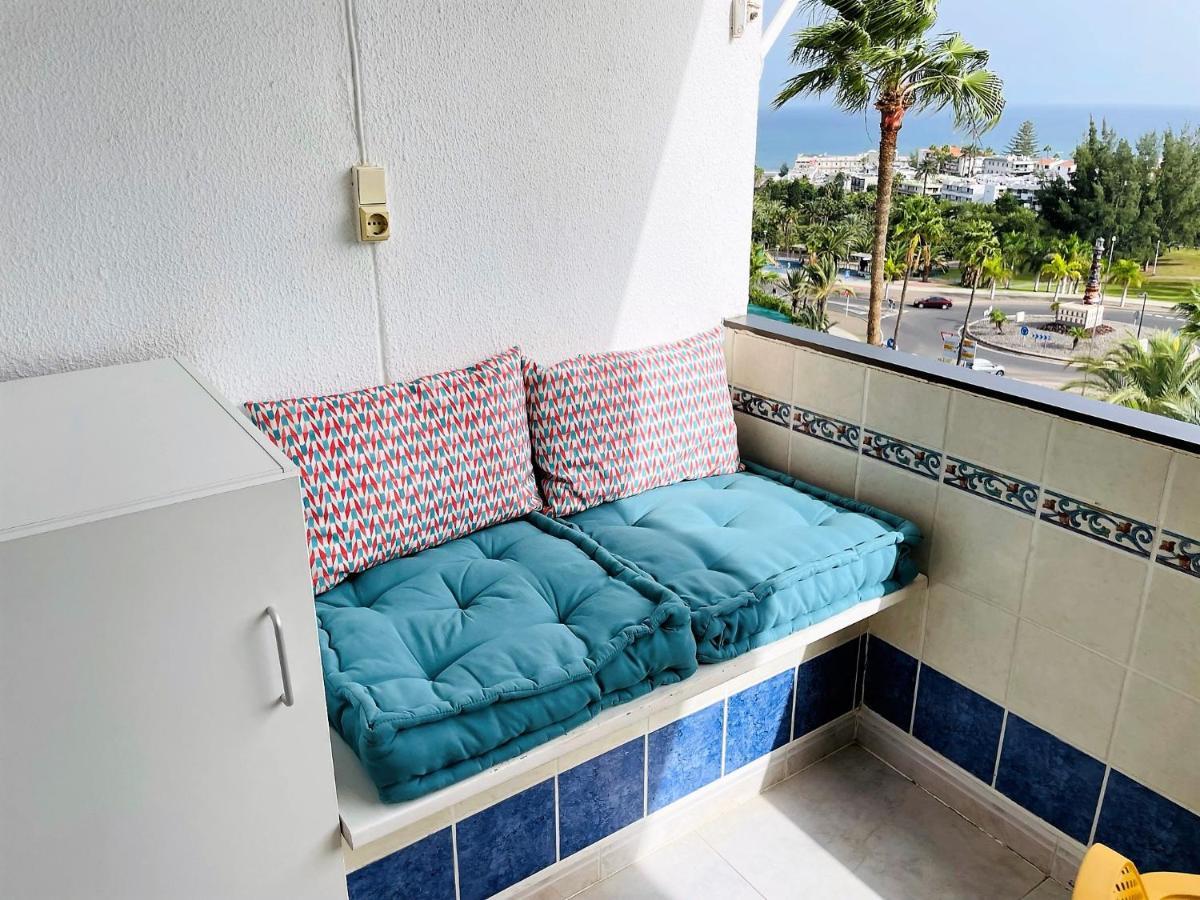 Meerblick Beach-Apartment Monte Rojo San Agustin  Bagian luar foto