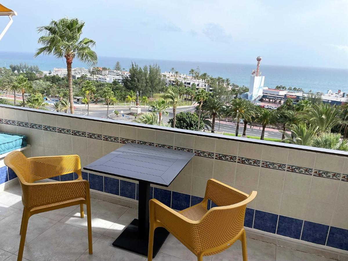 Meerblick Beach-Apartment Monte Rojo San Agustin  Bagian luar foto