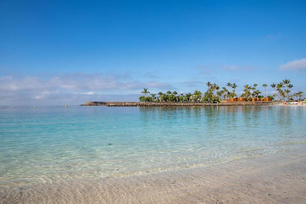 Meerblick Beach-Apartment Monte Rojo San Agustin  Bagian luar foto