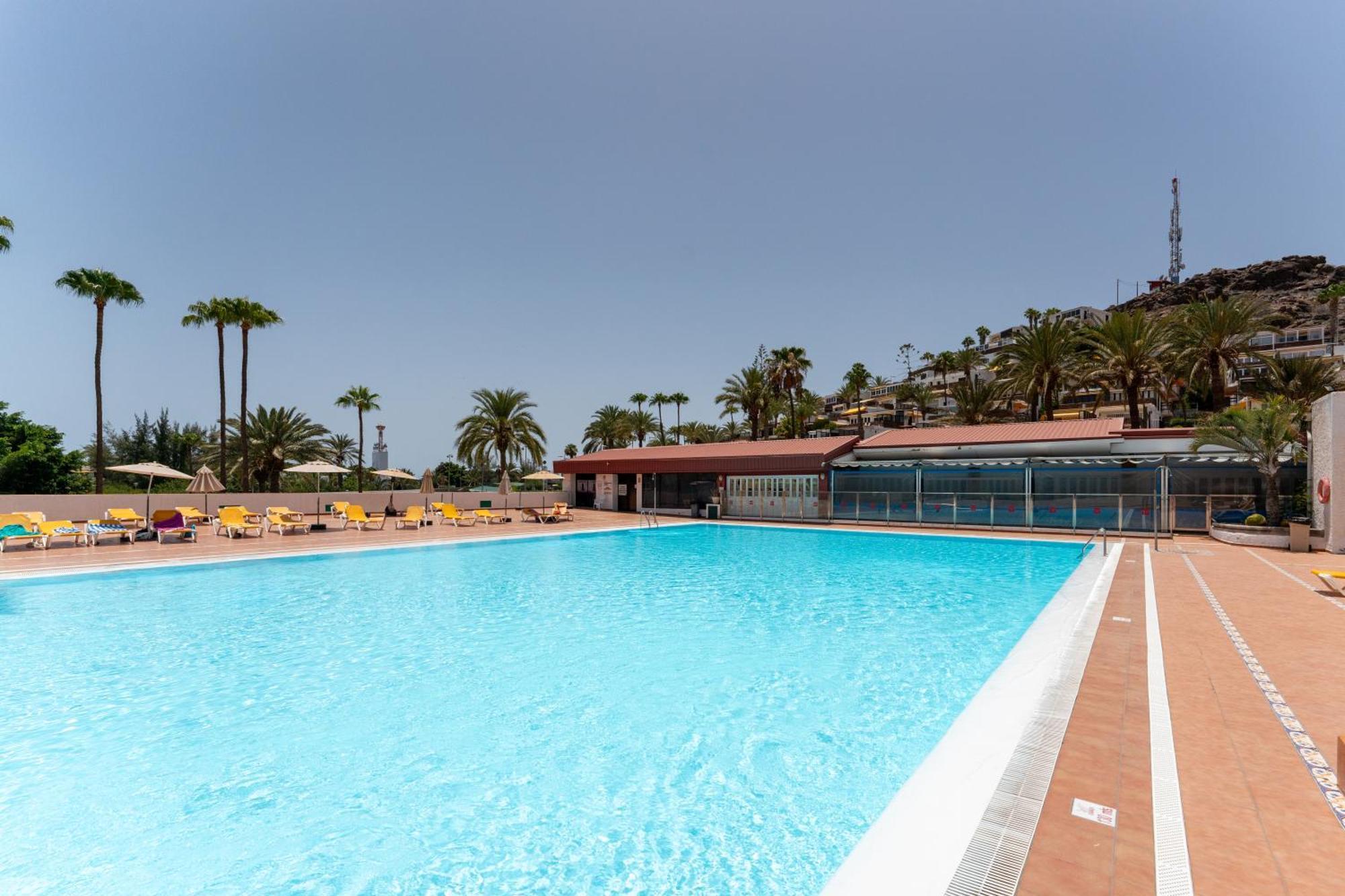 Meerblick Beach-Apartment Monte Rojo San Agustin  Bagian luar foto