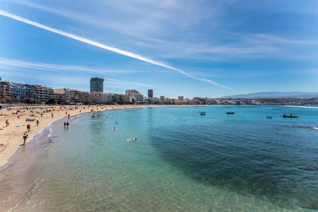 Meerblick Beach-Apartment Monte Rojo San Agustin  Bagian luar foto