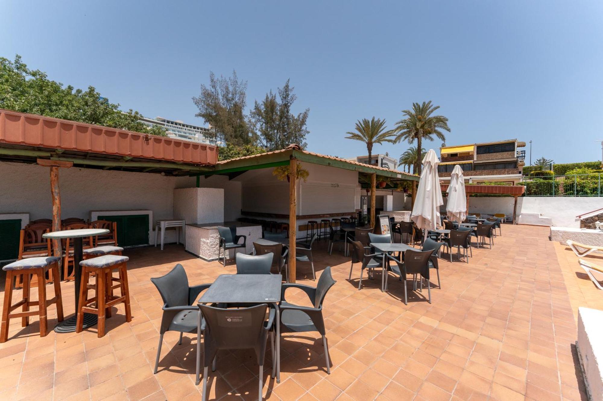 Meerblick Beach-Apartment Monte Rojo San Agustin  Bagian luar foto
